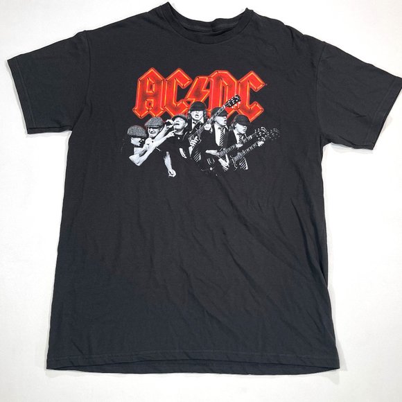AC/DC | Shirts | Acdc Official Merchandise Concert Black Tshirt L ...
